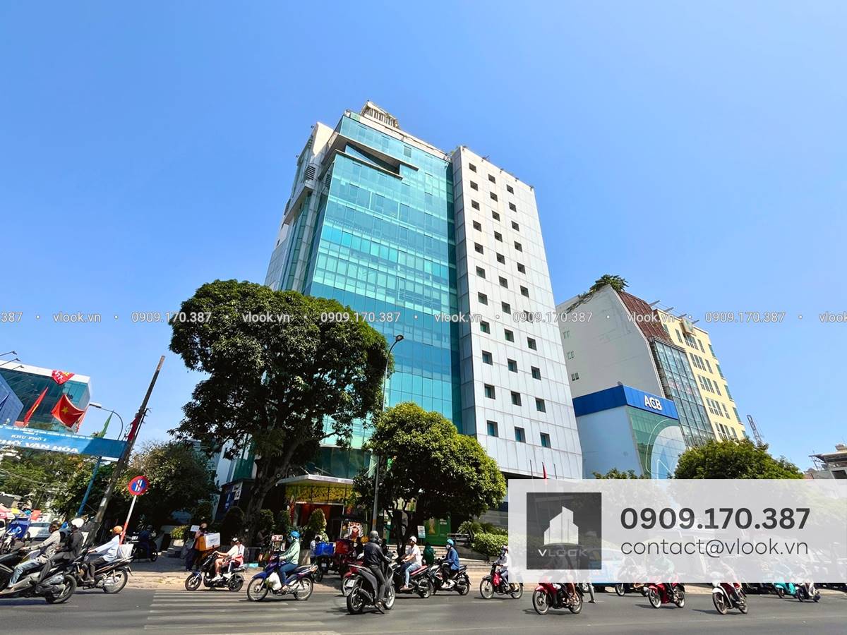 Cao ốc văn phòng cho thuê Dali Tower, Phan Đăng Lưu, Quận Bình Thạnh, TP.HCM - vlook.vn