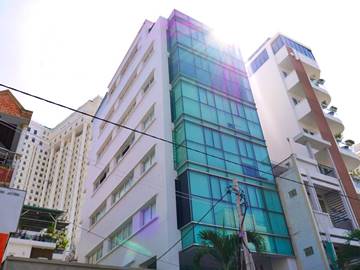 Cao ốc văn phòng cho thuê văn phòng Happy Tower, Huỳnh Tịnh Của, Quận 3, TP.HCM - vlook.vn