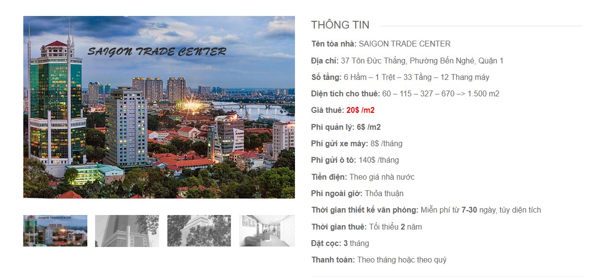 Danh sách các công ty tại toà nhà Saigon Trade Center, Tôn Đức Thắng, Quận 1 TP.HCM - vlook.vn
