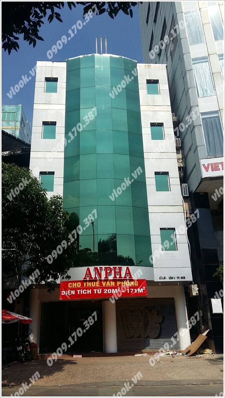 Cao ốc văn phòng cho thuê Anpha Building, Lê Lai ,Quận 1 - vlook.vn