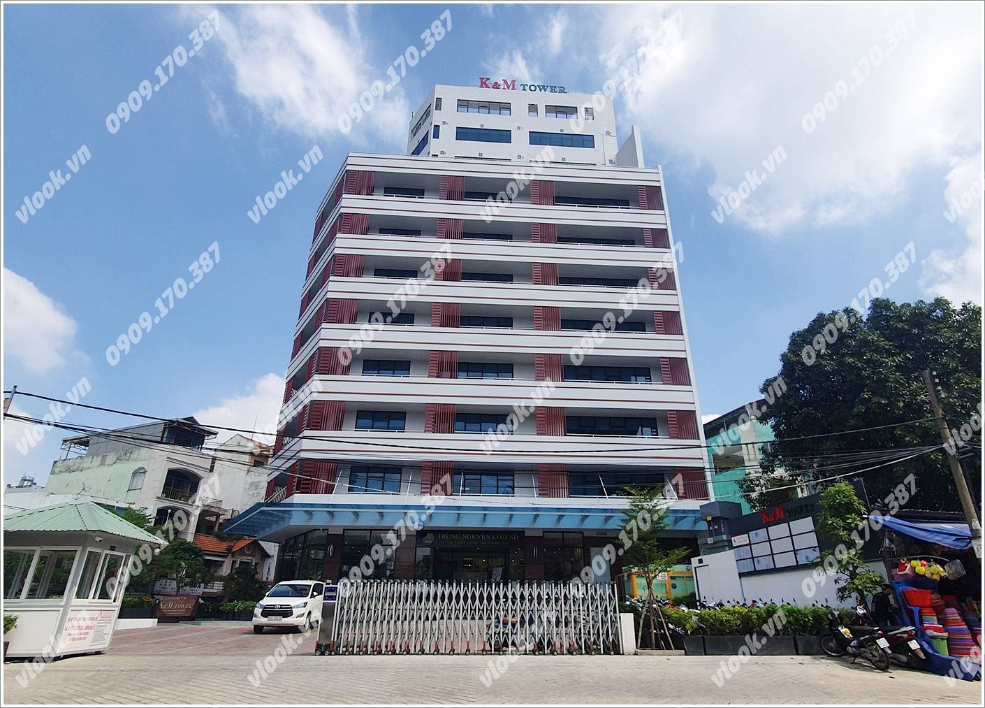 Cao ốc cho thuê văn phòng K&M Tower Ung Văn Khiêm Quận Bình Thạnh - vlook.vn