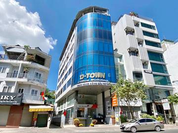 Cao ốc cho thuê văn phòng GEMS Office - D-Town Office Building, 151 Bạch Đằng, Quận Tân Bình - vlook.vn