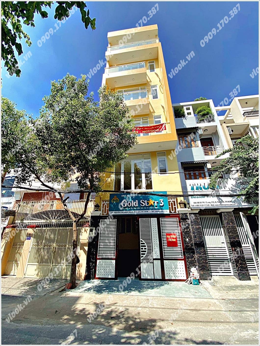 Cao ốc cho thuê văn phòng Gold Star Phổ Quang, Quận Tân Bình - vlook.vn