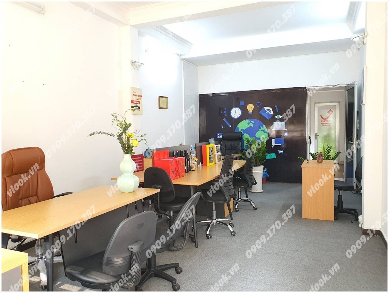 Cao ốc cho thuê văn phòng Lộc Điền Building, Nguyễn Văn Thủ, Quận 1 - vlook.vn