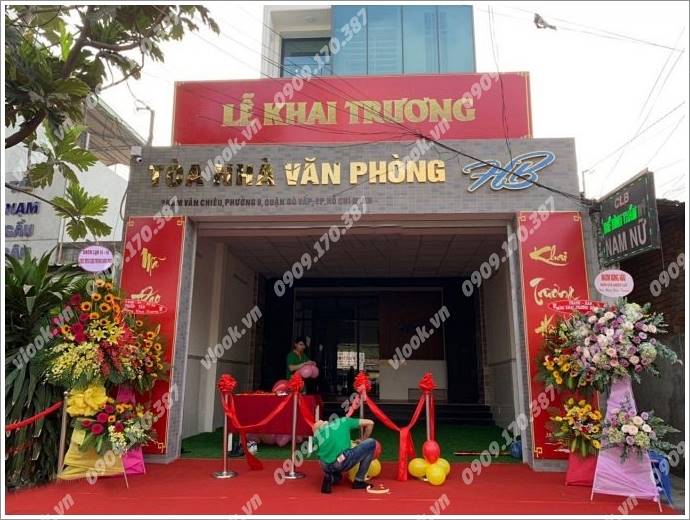 Cao ốc cho thuê văn phòng HB Building Phạm Văn Chiêu, Quận Gò Vấp - vlook.vn