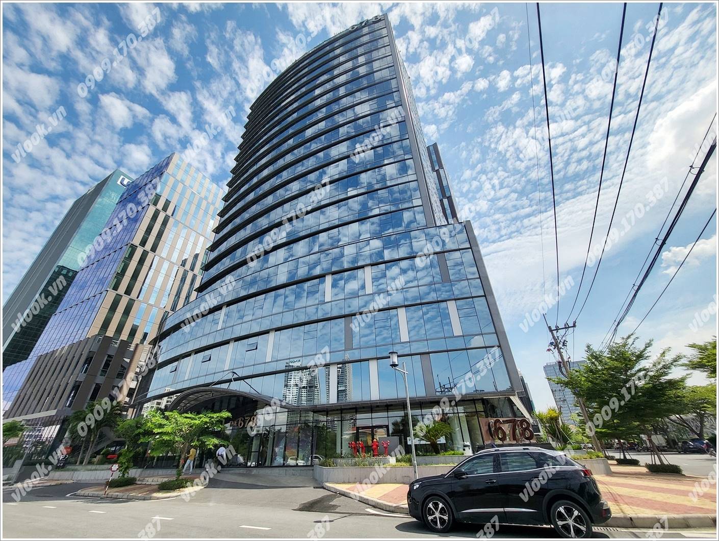 Cao ốc văn phòng cho thuê toà nhà 678 Tower, Hoàng Văn Thái, Phường Tân Phú, Quận 7, TPHCM - vlook.vn