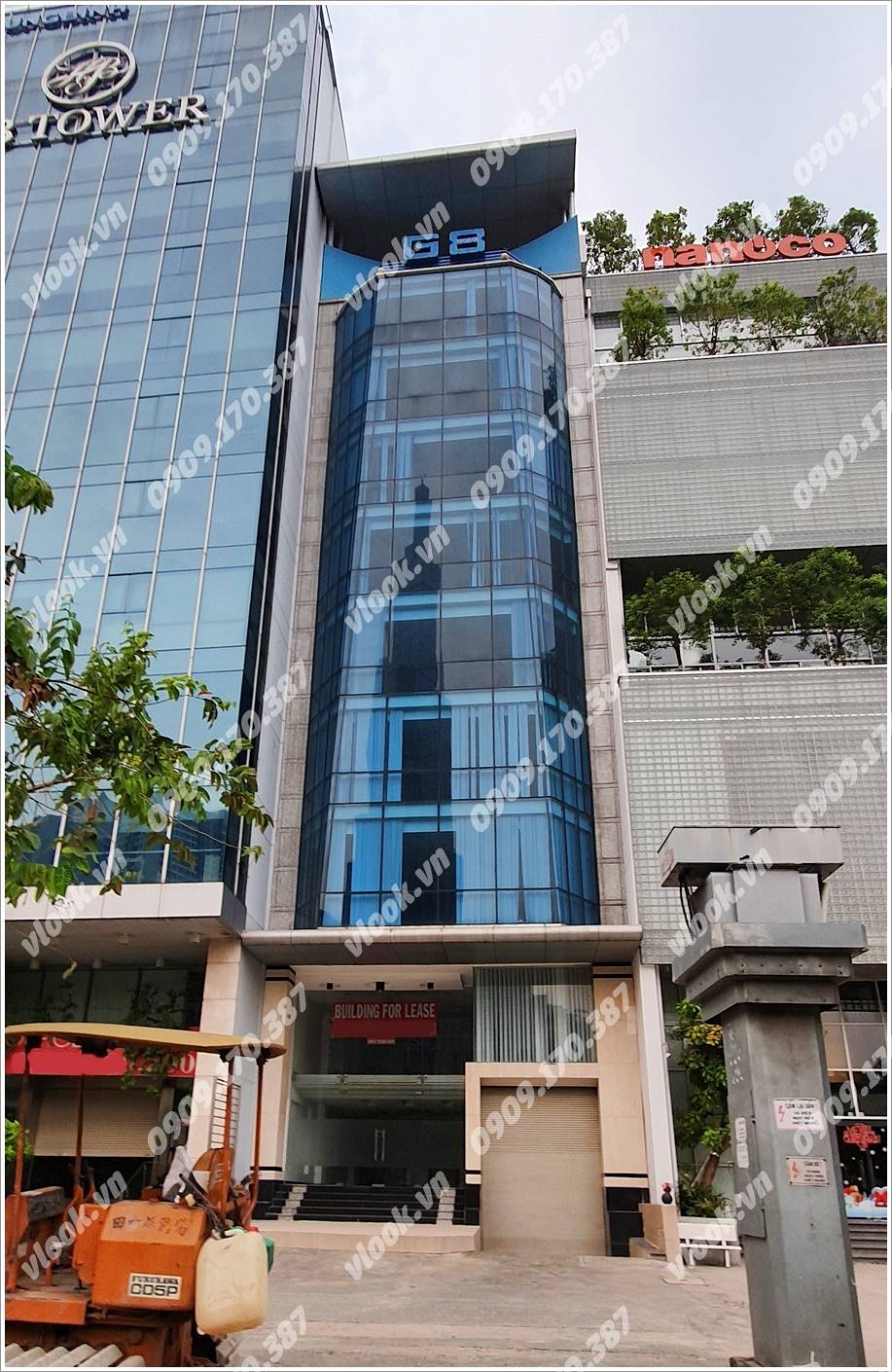 Cao ốc văn phòng cho thuê tòa nhà G8 Building Ung Văn Khiêm, Quận Bình Thạnh, TPHCM - vlook.vn
