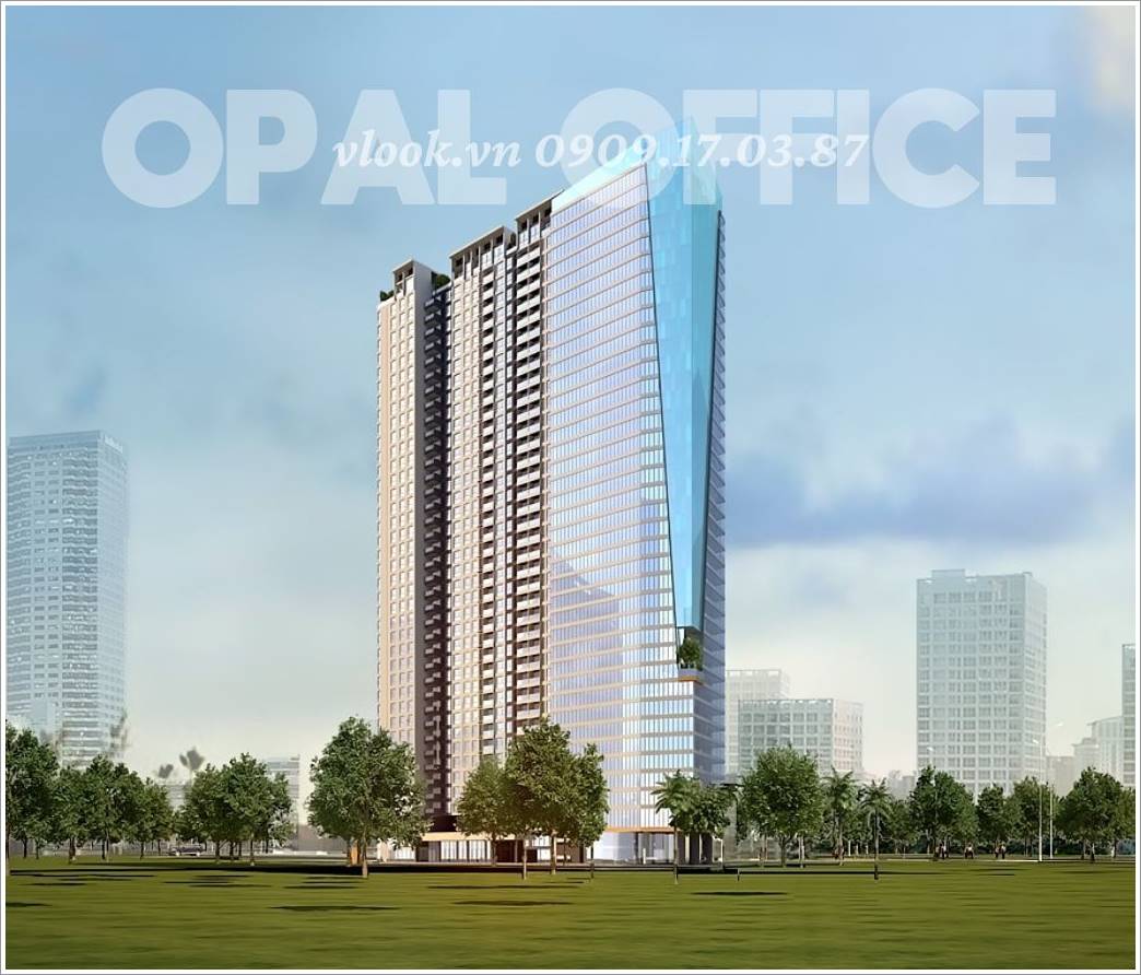 Cao ốc cho thuê văn phòng Opal Tower, Nguyễn Hữu Cảnh, Quận Bình Thạnh - Văn phòng cho thuê TP.HCM - vlook.vn