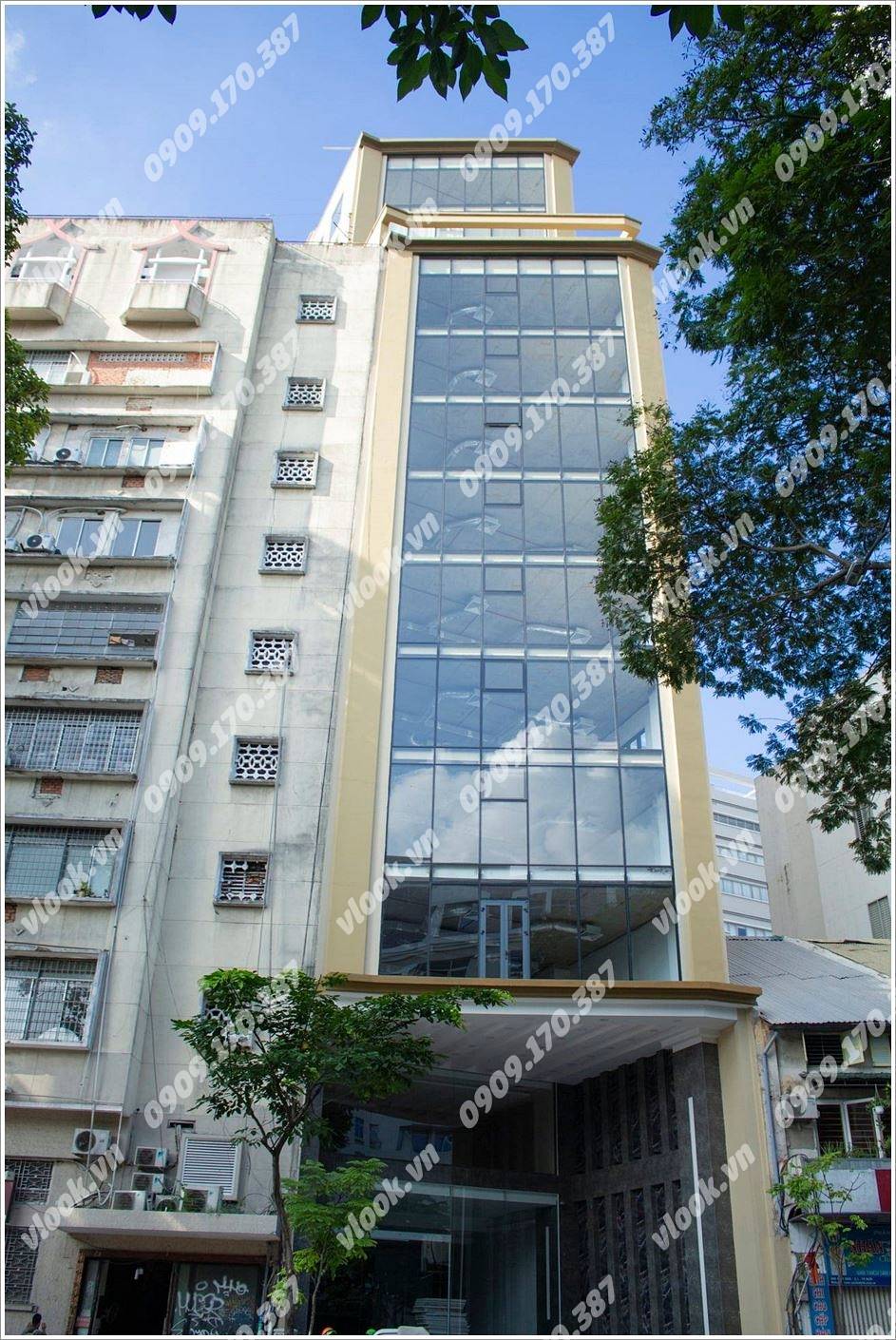 Cao ốc cho thuê văn phòng Saigon Khánh Nguyên, Hàm Nghi, Quận 1 - vlook.vn