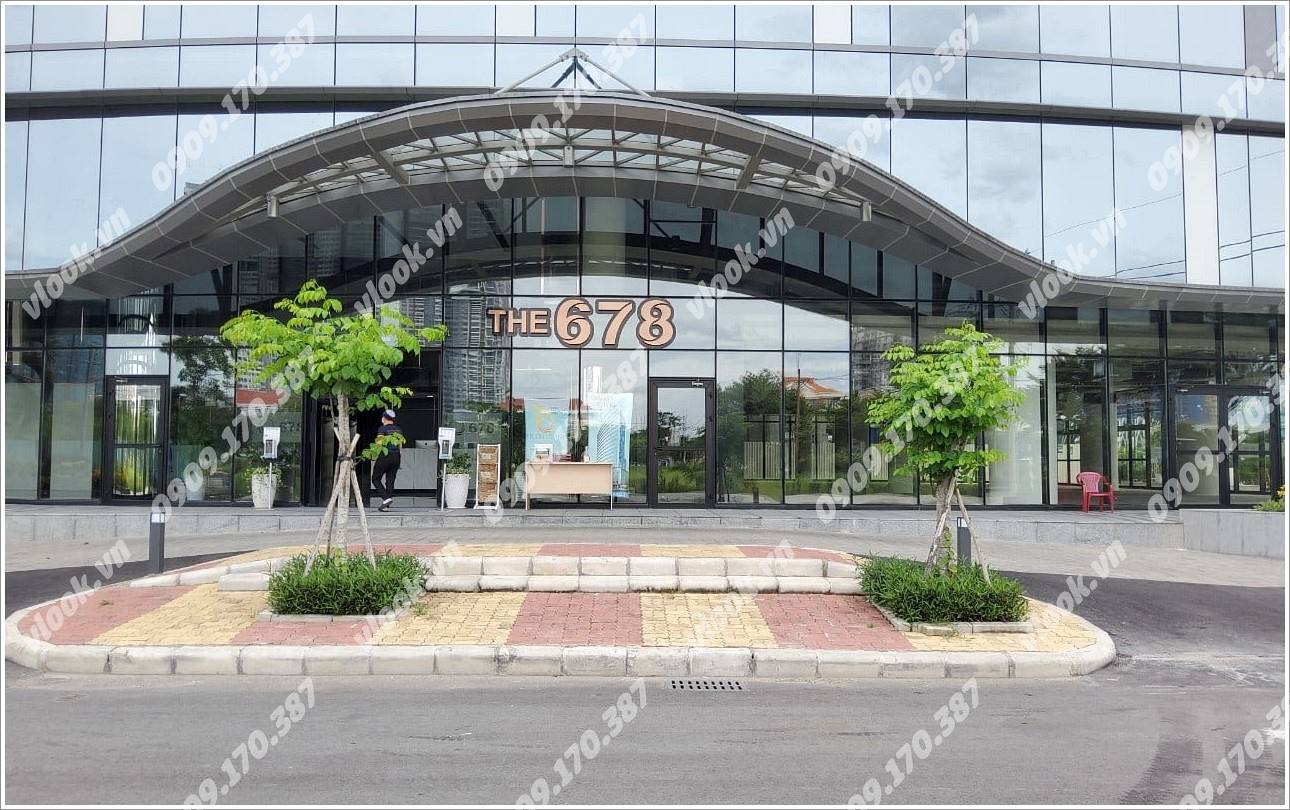 Cao ốc văn phòng cho thuê toà nhà 678 Tower, Hoàng Văn Thái, Phường Tân Phú, Quận 7, TPHCM - vlook.vn