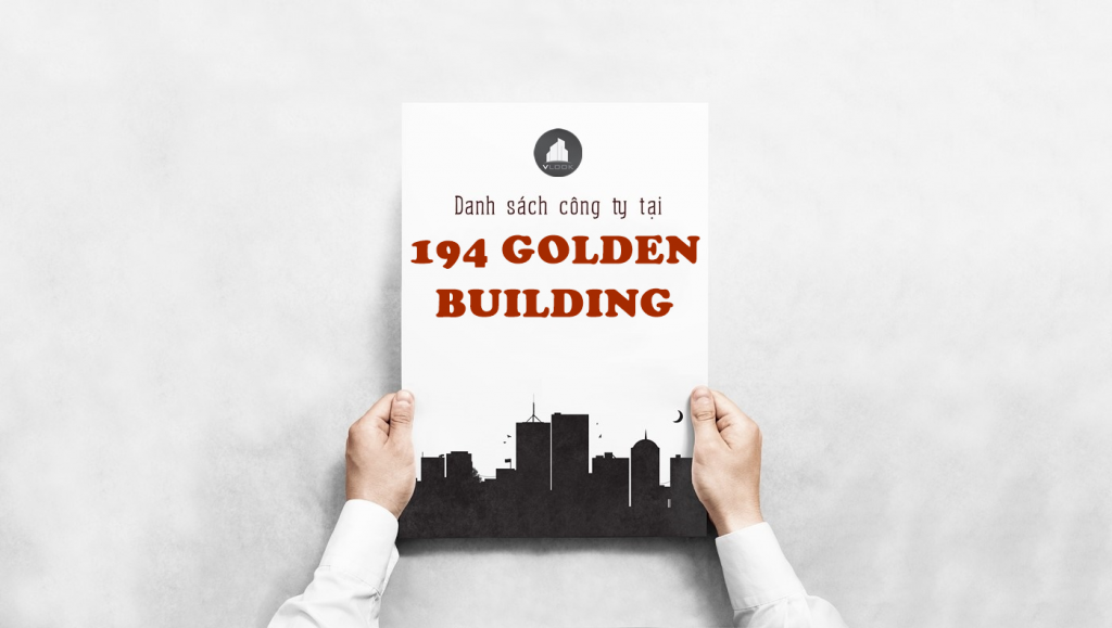 Danh sách công ty tại tòa nhà 194 Golden Building, Điện Biên Phủ¸, Quận Bình Thạnh