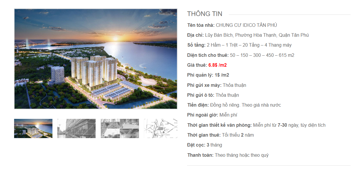Danh sách công ty tại tòa nhà Chung cư­ Idico Tân Phú Quận Tân Phú - vlook.vn