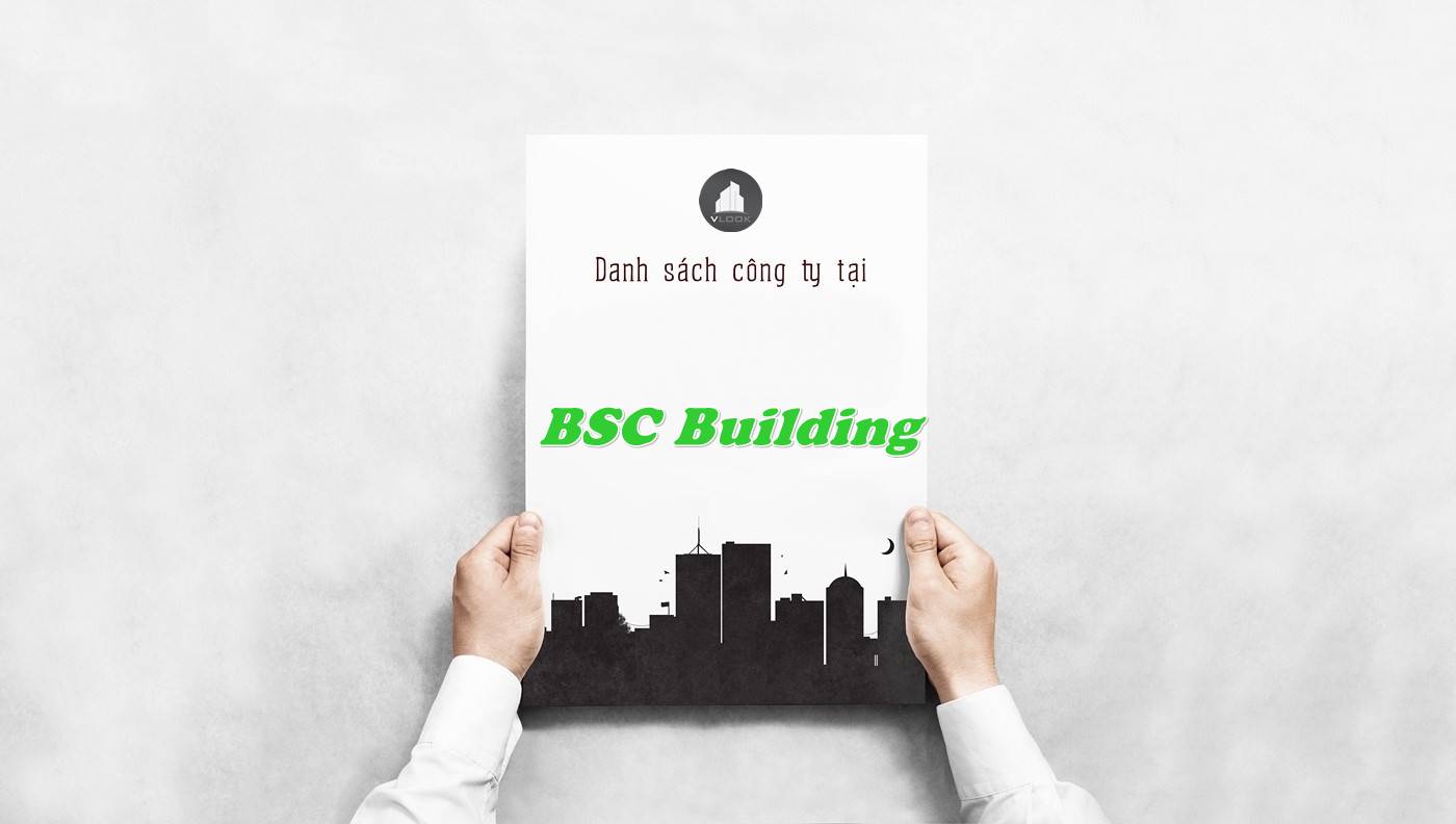 Danh sách công ty tại tòa nhà BSC Building, Quận 3