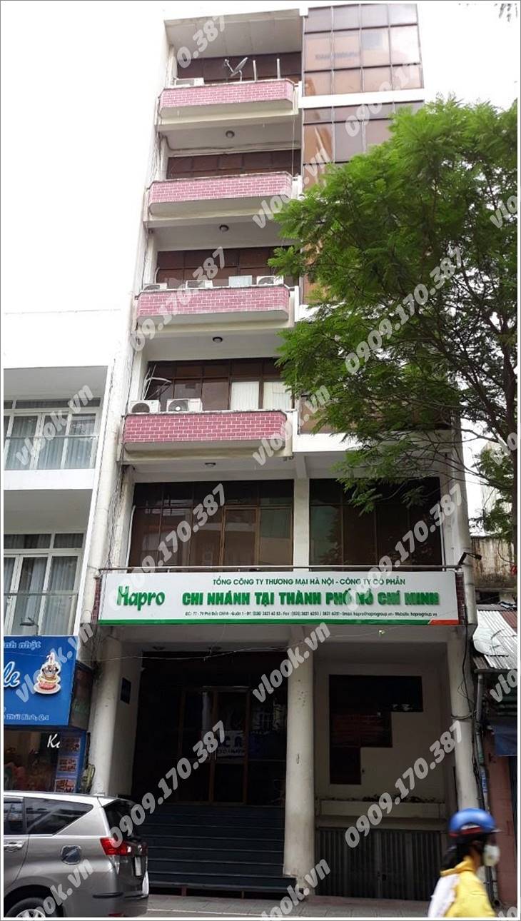 Cao ốc văn phòng cho thuê Hapro Building Phó Đức Chính, Quận 1, TP.HCM - vlook.vn