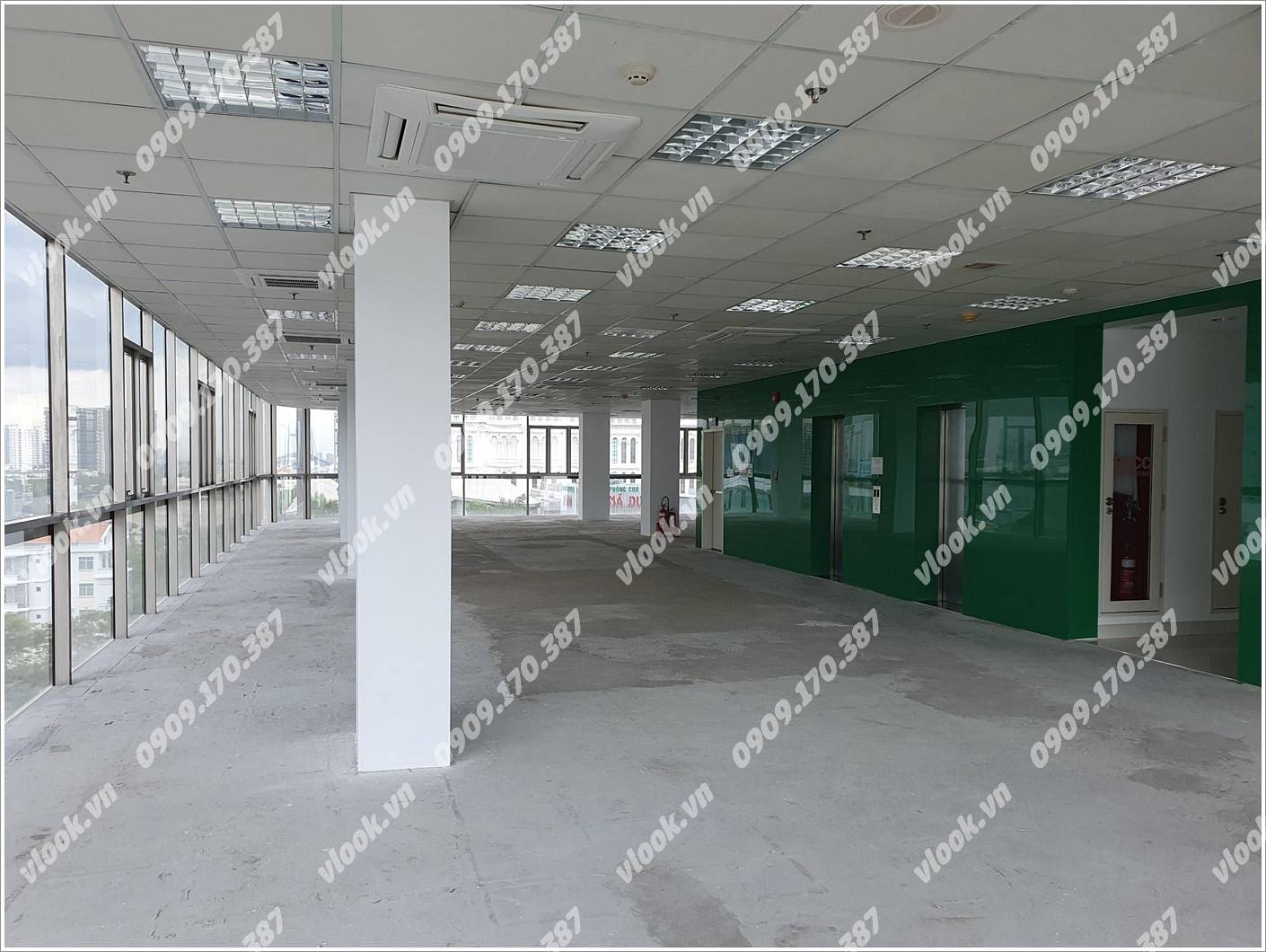 Cao ốc văn phòng cho thuê toà nhà IMV Center, Hoàng Văn Thái, Phường Tân Phú, Quận 7, TPHCM - vlook.vn