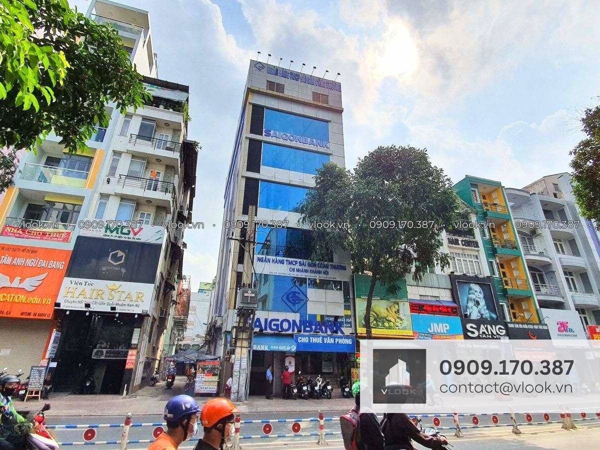 Cao ốc văn phòng cho thuê Saigonbank Building, 208-210 Khánh Hội, Quận 4, TP.HCM - vlook.vn