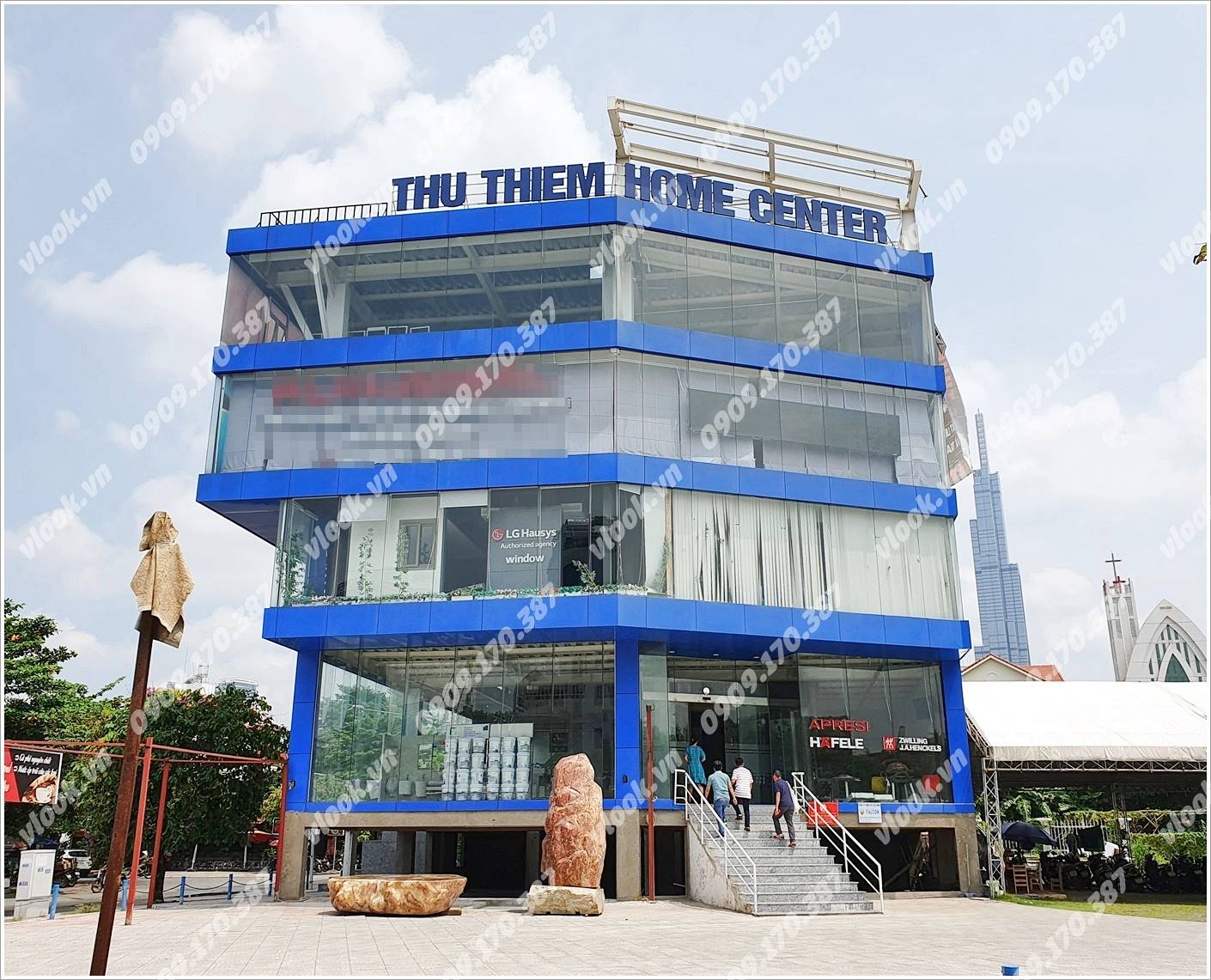 Cao ốc văn phòng cho thuê Thủ Thiêm Home Center Trần Não, Quận 2, TP.HCM - vlook.vn