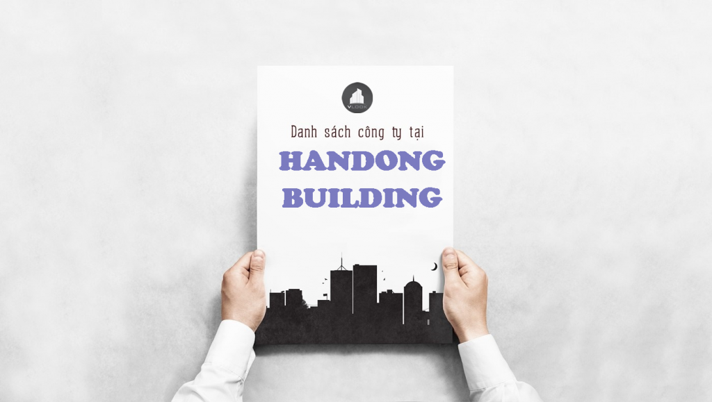 Danh sách công ty tại tòa nhà Handong Building, Nguyễn Đình Chính, Quận Phú Nhuận