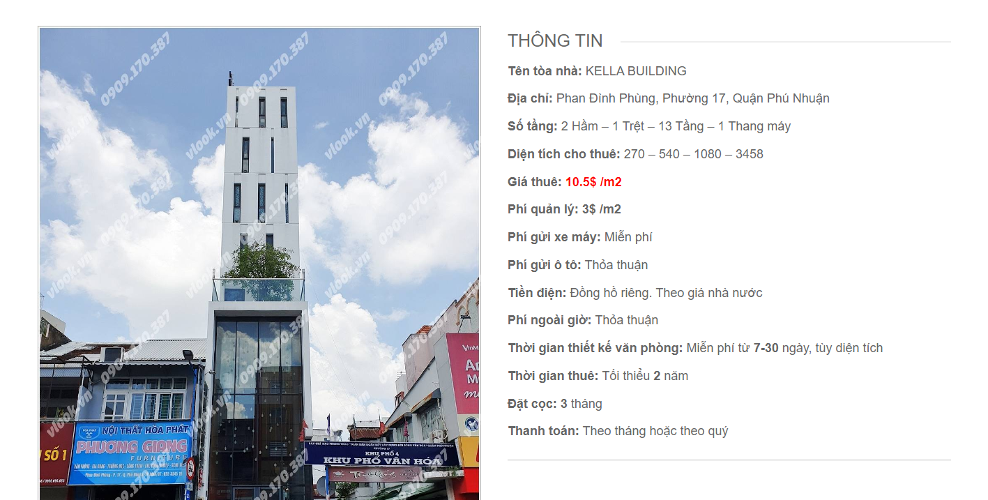 Danh sách công ty tại tòa nhà Kelly Building, Phan Đình Phùng, Quận Phú Nhuận