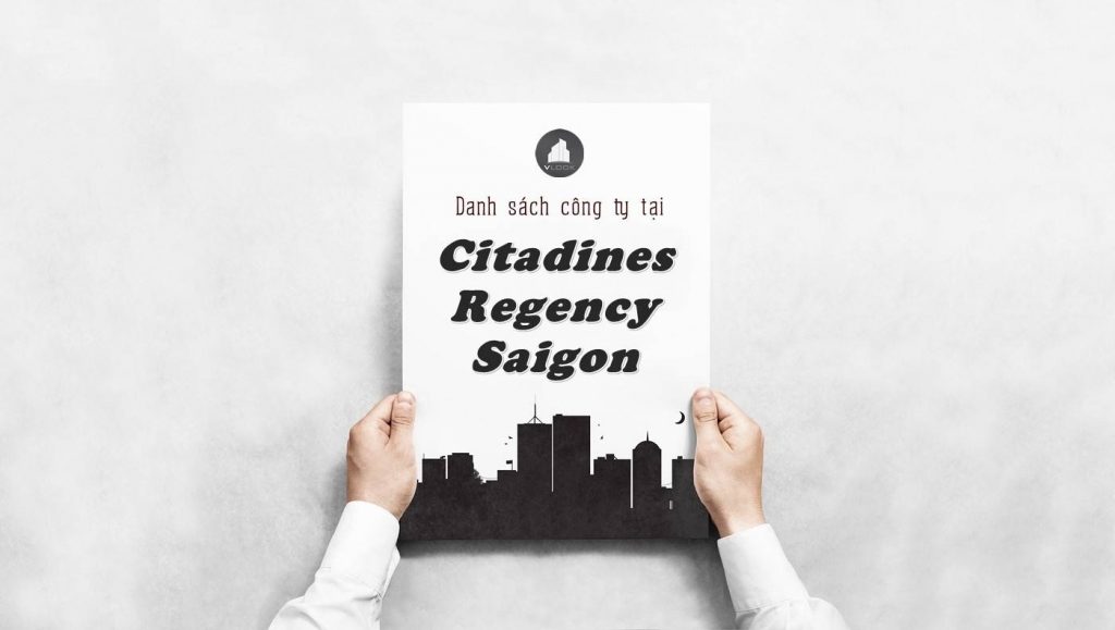 Danh sách công ty tại tòa nhà Citadines Regency Saigon, Quận 3