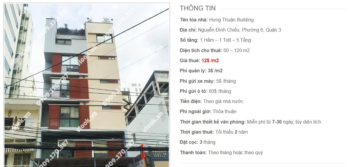 Danh sách công ty tại tòa nhà Hưng Thuận Building, Quận 3
