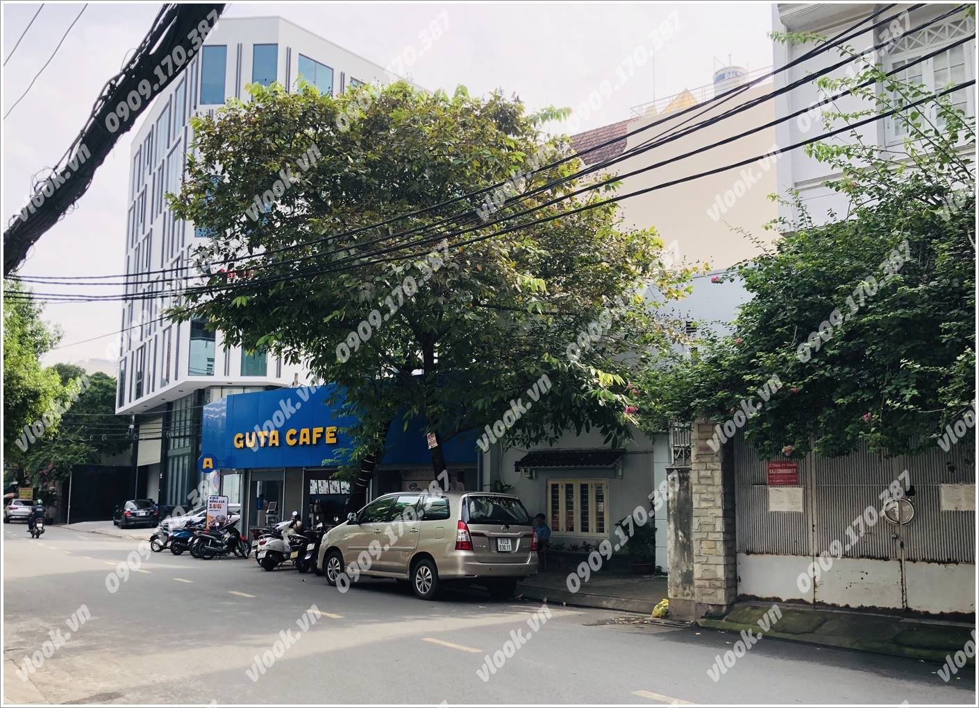 Cao ốc cho thuê văn phòng M.G Building Lam Sơn 2, Quận Tân Bình, TPHCM - vlook.vn