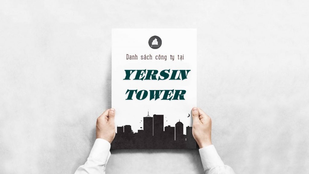 Danh sách công ty thuê văn phòng tại Yersin Tower, Quận 1