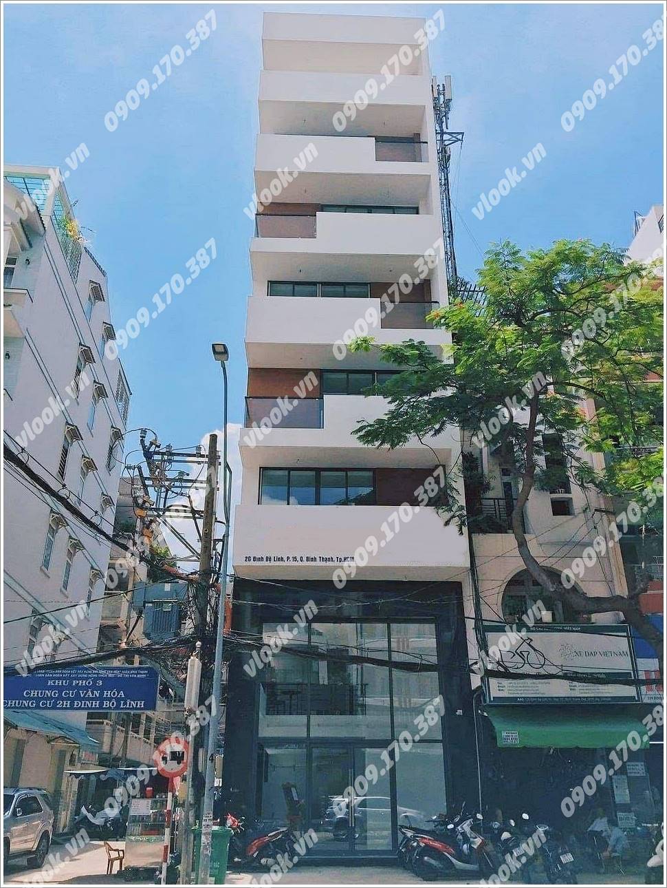 Cao ốc cho thuê văn phòng Saigon Building 2, Đinh Bộ Lĩnh, Quận Bình Thạnh, TPHCM - vlook.vn