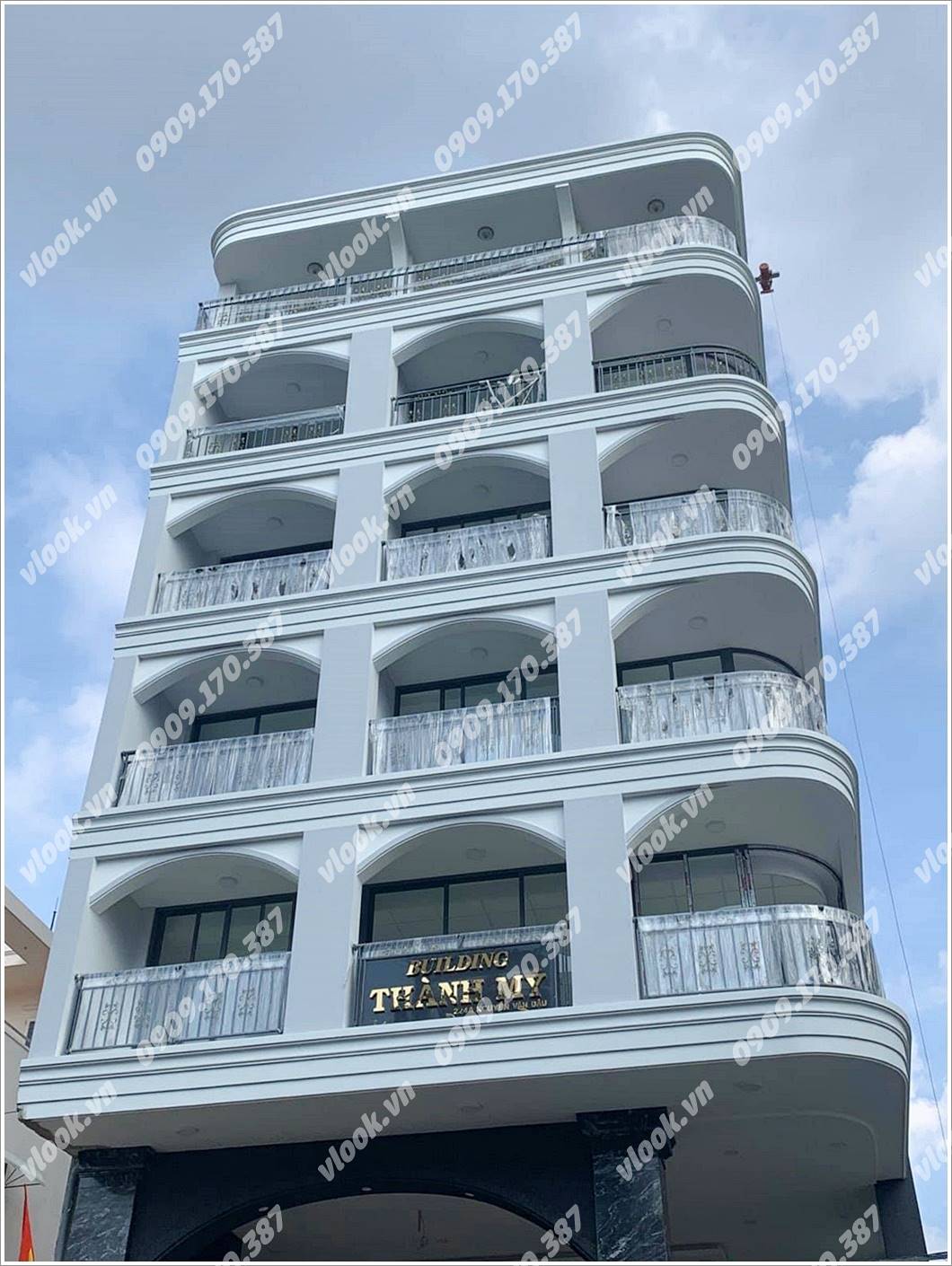 Cao ốc cho thuê văn phòng tòa nhà Building Thành Mỹ, Nguyễn Văn Đậu, Quận Bình Thạnh, TPHCM - vlook.vn