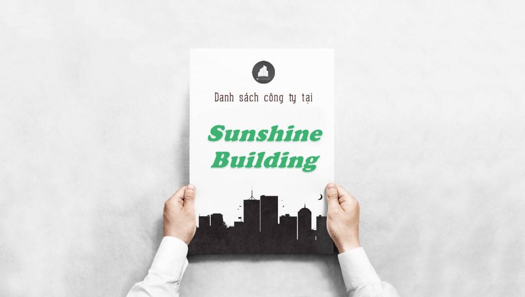 Danh sách công ty thuê văn phòng tại Sunshine Building, Quận 1