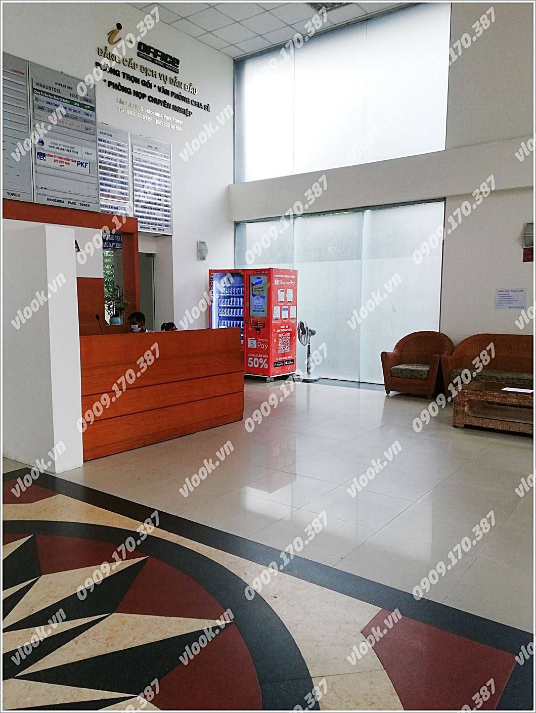 Cao ốc cho thuê văn phòng tòa nhà Indochina Park Tower, Nguyễn Đình Chiểu, Quận 1, TPHCM - vlook.vn