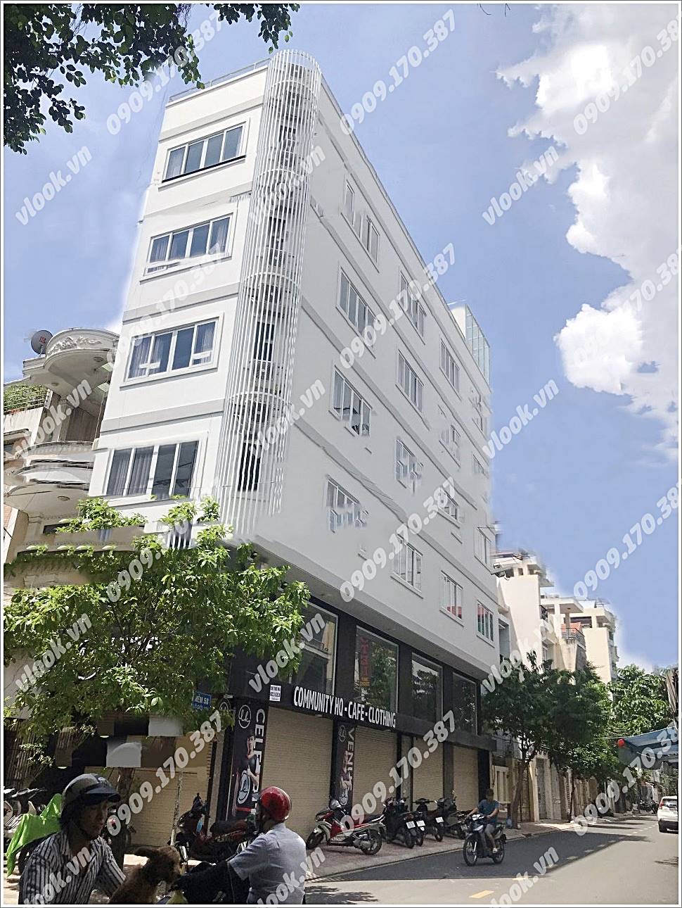 Cao ốc cho thuê văn phòng tòa nhà M.G Building Nguyễn Minh Hoàng, Phường 12, Quận Tân Bình, TPHCM - vlook.vn