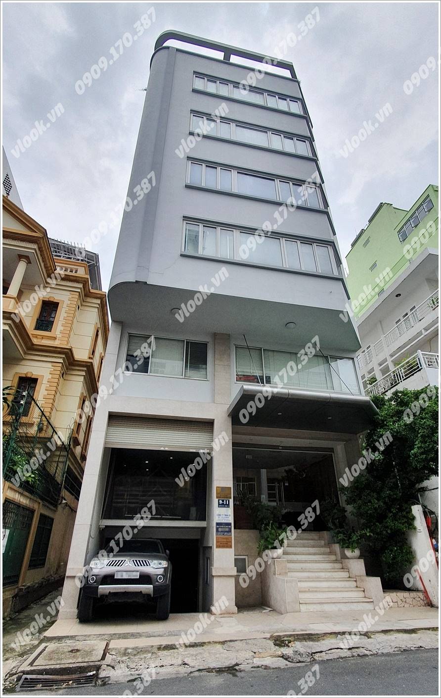 Cao ốc cho thuê văn phòng Tòa nhà 9-11 Nguyễn Văn Đậu, Quận 1, TPHCM - vlook.vn