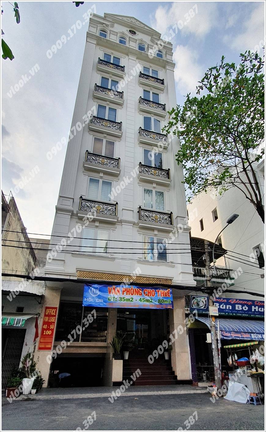 Cao ốc văn phòng cho thuê tòa nhà M.G C18 Building, Phường 12, Quận Tân Bình, TPHCM - vlook.vn