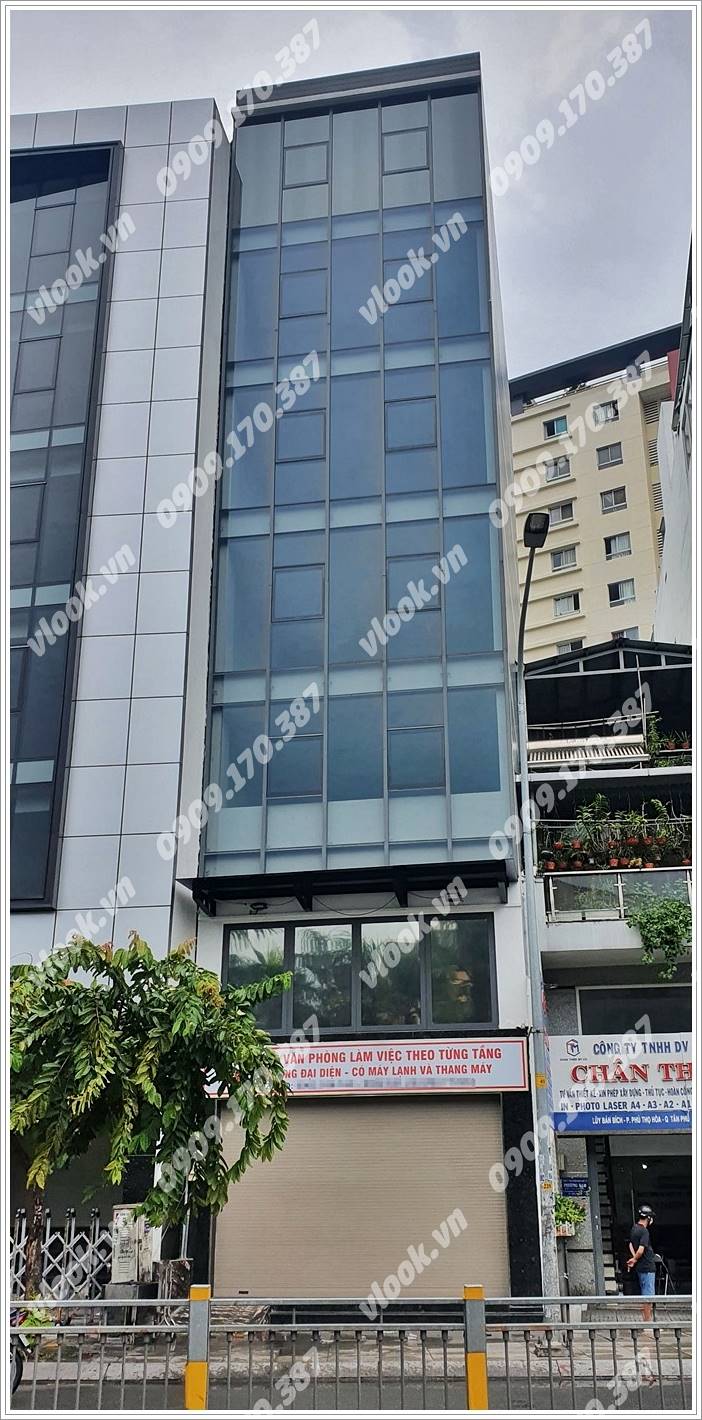 Cao ốc văn phòng cho thuê tòa nhà 763 Lũy Bán Bích, Quận Tân Phú - vlook.vn