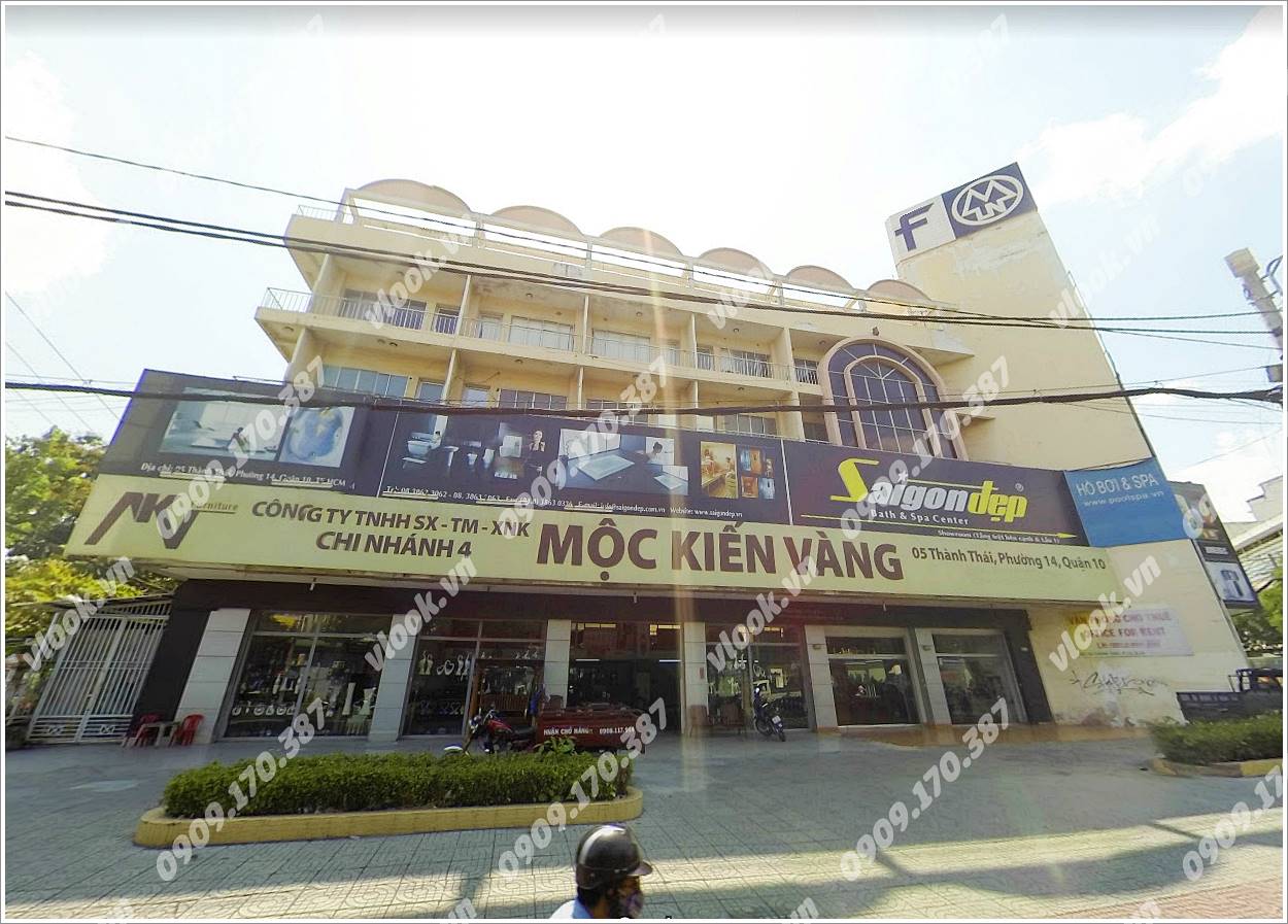 Cao ốc văn phòng cho thuê tòa nhà số 05 Thành Thái, Quận 10, TPHCM - vlook.vn