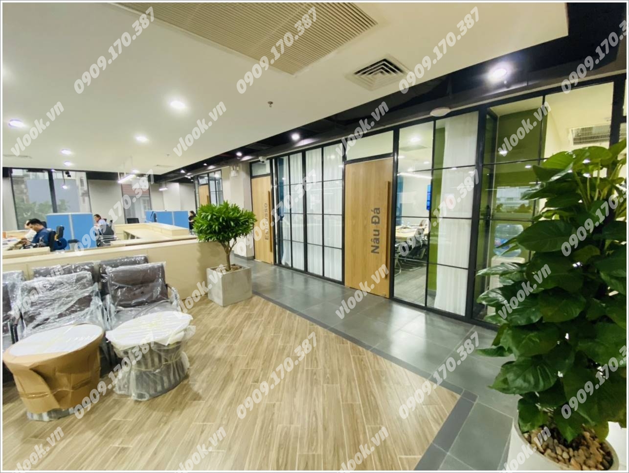Cao ốc văn phòng cho thuê toà nhà The Hub, Điện Biên Phủ Quận Bình Thạnh, TPHCM - vlook.vn
