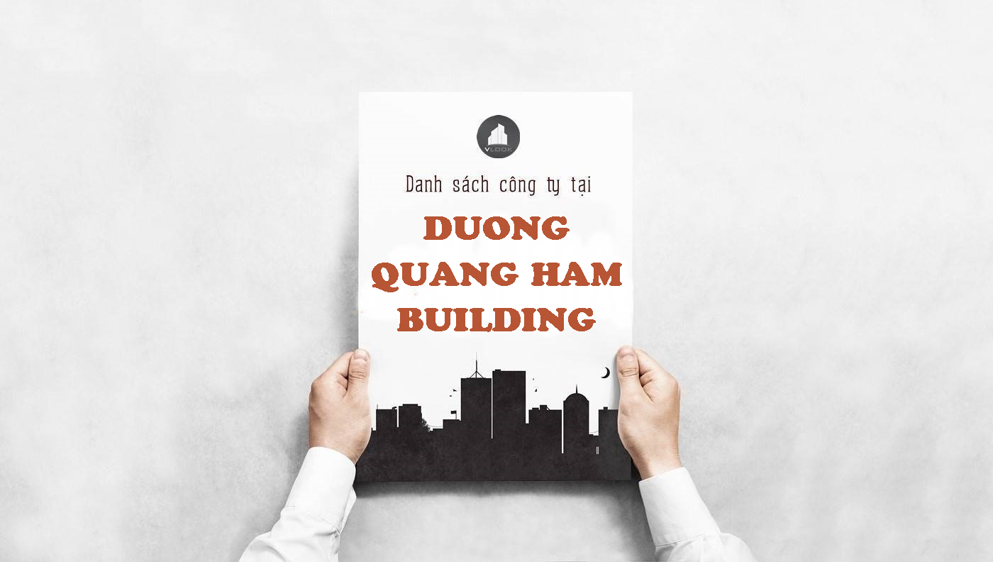 Danh sách công ty thuê văn phòng tại tòa nhà Dương Quảng Hàm Building, Quận Gò Vấp
