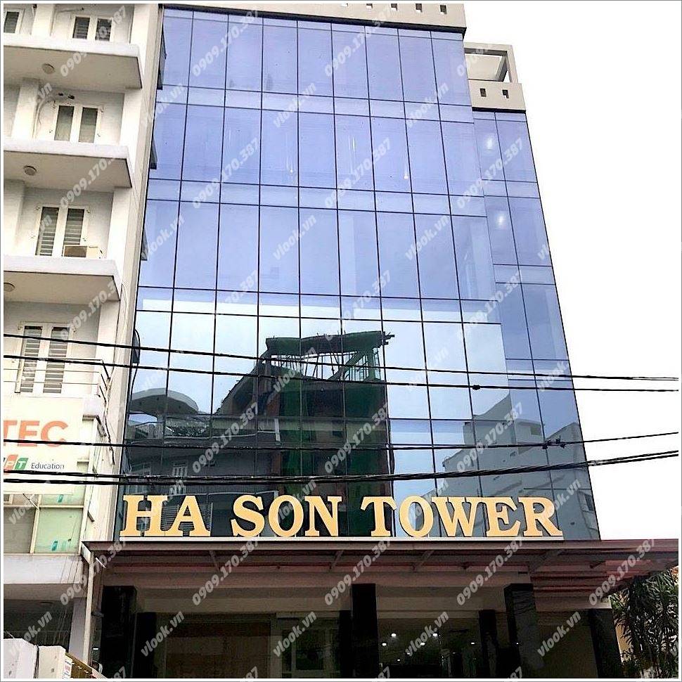 Cao ốc văn phòng cho thuê tòa nhà Hà Sơn Tower, Nguyễn Văn Đậu, Quận Bình Thạnh, TPHCM - vlook.vn