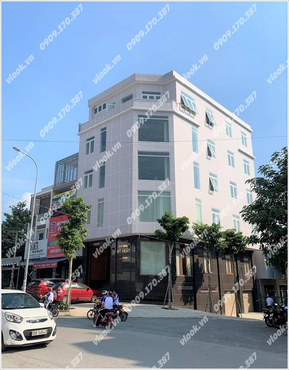 Cao ốc văn phòng cho thuê tòa nhà Hồ Phát Building, Yết Kiêu, Biên Hòa Đồng Nai - vlook.vn