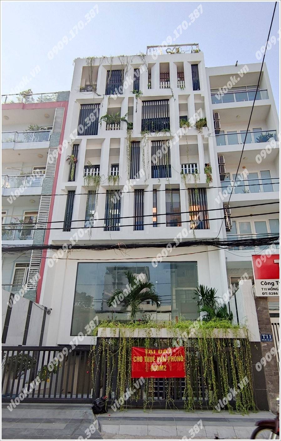 Cao ốc văn phòng cho thuê tòa nhà Hồng Lĩnh Building, Quận 10, TP.HCM - vlook.vn