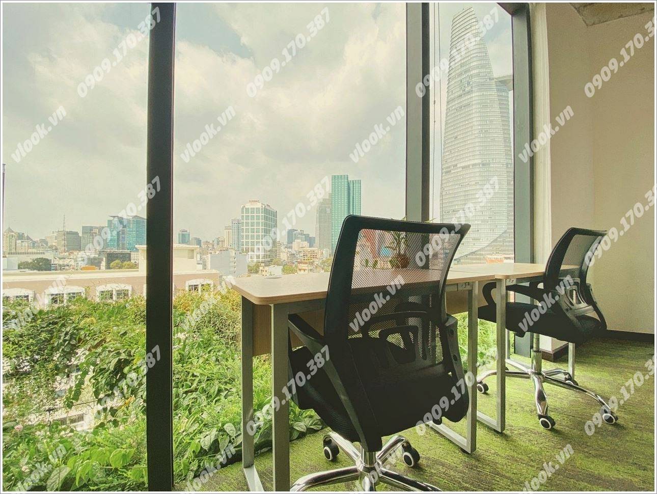 Cao ốc văn phòng cho thuê tòa nhà Kairos Hàm Nghi, Quận 1, TP.HCM - vlook.vn