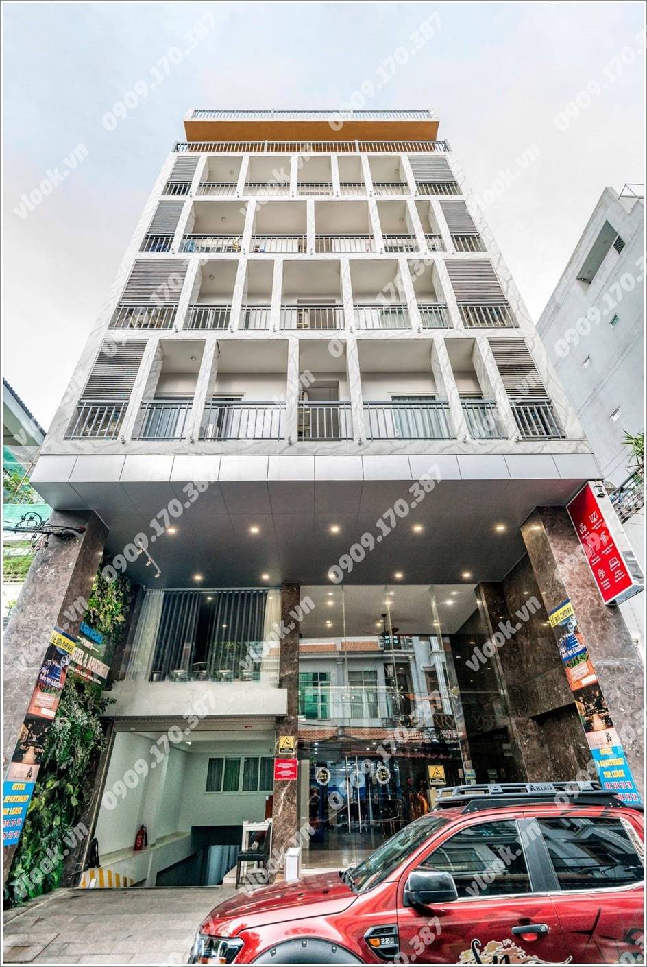 Cao ốc văn phòng cho thuê tòa nhà Cherry Apartment, Cộng Hoà, Quận Tân Bình, TPHCM - vlook.vn