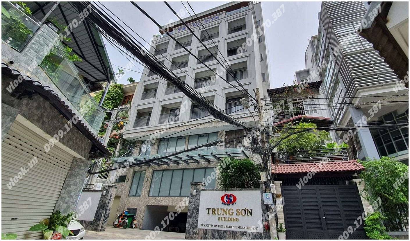 Cao ốc văn phòng cho thuê tòa nhà Trung Sơn Building, Nguyễn Văn Trỗi, Quận Phú Nhuận - vlook.vn