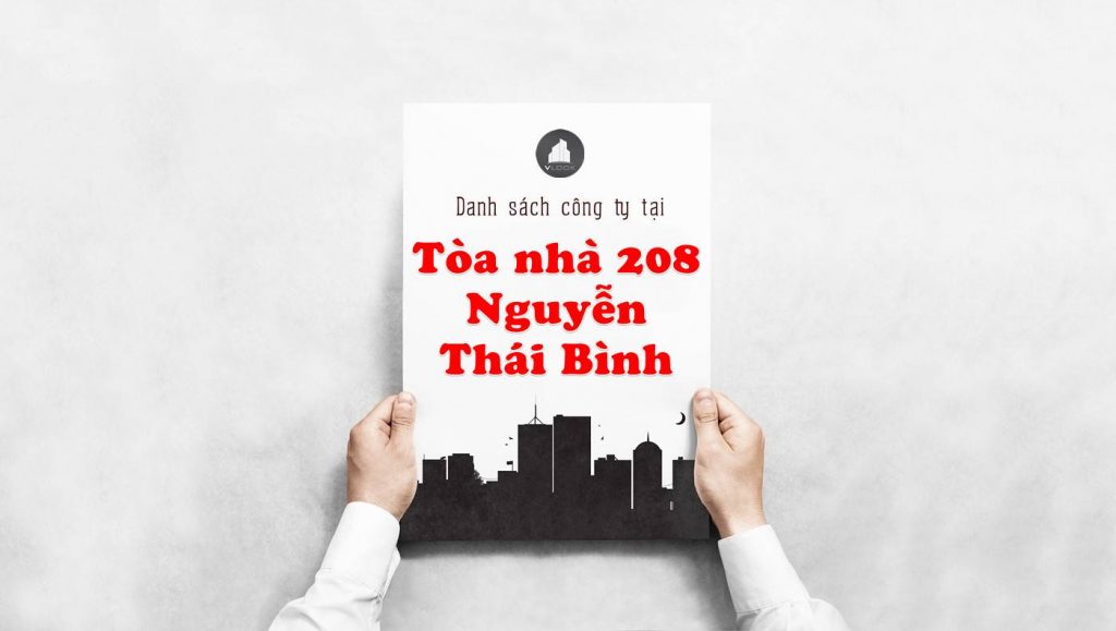 Danh sách công ty tại Tòa nhà 208 Nguyễn Thái Bình, Quận Tân Bình