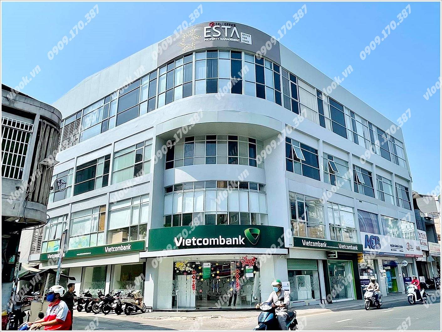 Cao ốc văn phòng cho thuê tòa nhà Esta Office Hoàng Văn Thụ, Quận Phú Nhuận, TPHCM - vlook.vn