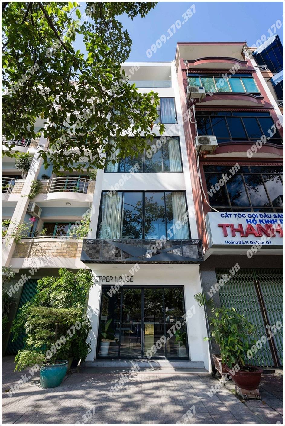 Cao ốc văn phòng cho thuê tòa nhà Pepper House, Hoàng Sa, Quận 1, TPHCM - vlook.vn