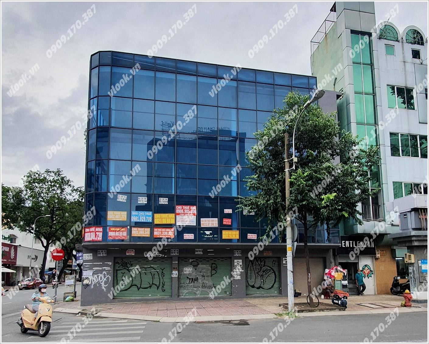 Cao ốc cho thuê văn phòng tòa nhà 91 Võ Thị Sáu, Quận 3, TPHCM - vlook.vn