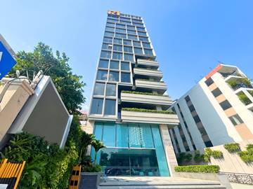Cao ốc văn phòng cho thuê Tòa nhà văn phòng Kim Tín, Võ Văn Kiệt, Quận 1, TPHCM - vlook.vn