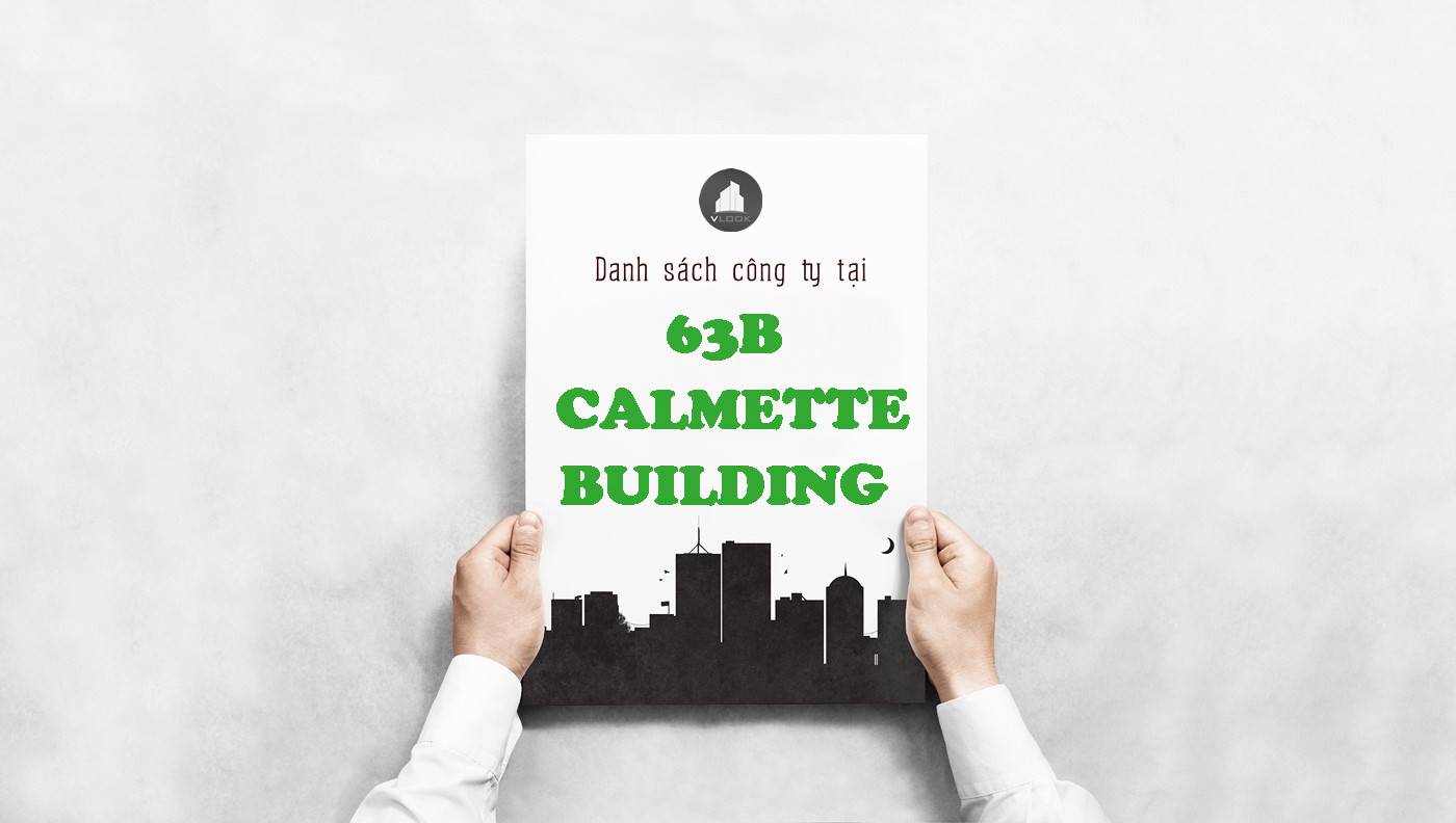 Danh sách công ty thuê văn phòng tại tòa nhà 63B Calmette Building, Quận 1